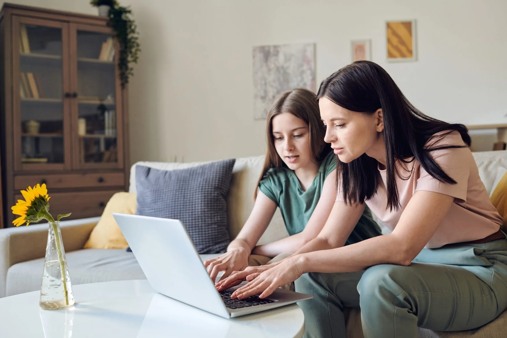 Working with educational platform